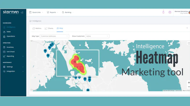 Storman Cloud Heatmap tool