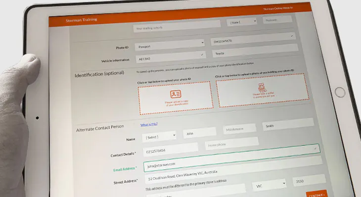 Storman Cloud Contactless move-ins