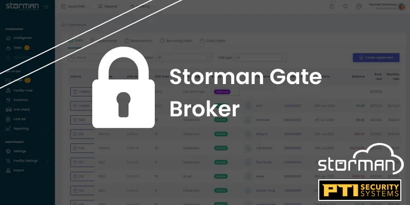 Storman GATE Broker app